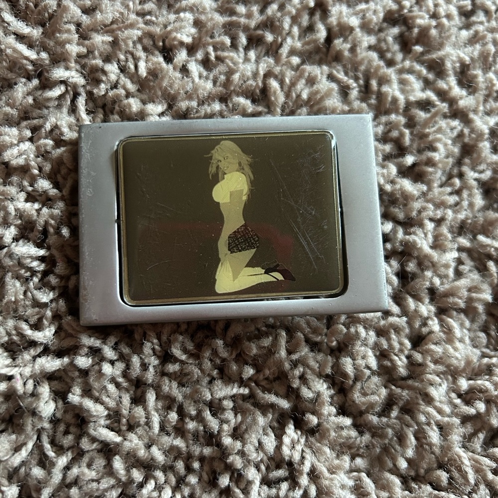 Men’s reversible belt buckle